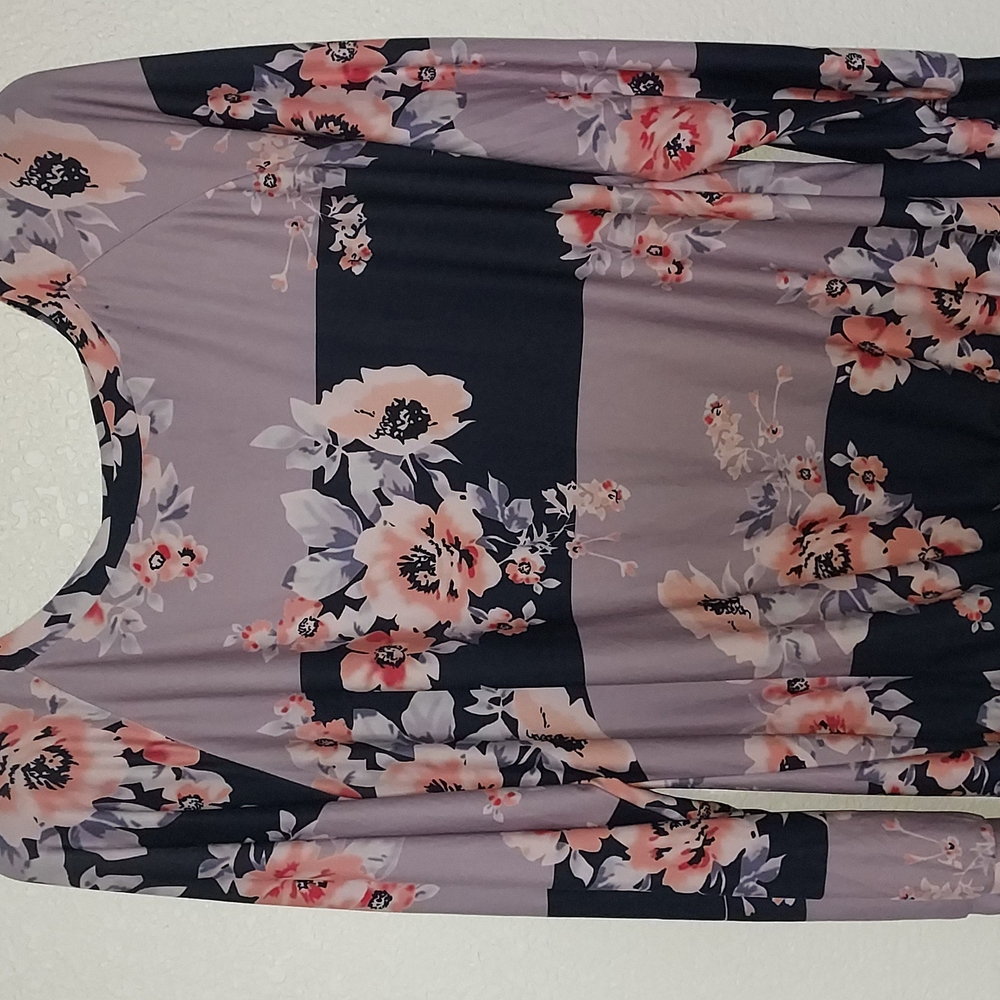 Floral Long Sleeve Dress